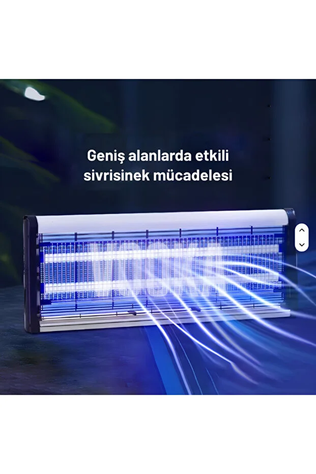  20W Elektrikli UV Sinek Öldürücü Lamba | Sivrisinek Kovucu | Sessiz Güçlü Haşere Kovucu | İç ve Dış Mekan Kullanımına Uygun 10W+10W auhma
